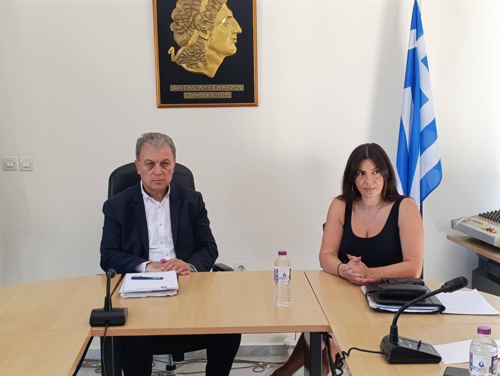 Συνάντηση εργασίας του Περιφερειάρχη Δυτικής Μακεδονίας Γιώργος Αμανατίδης και τ…