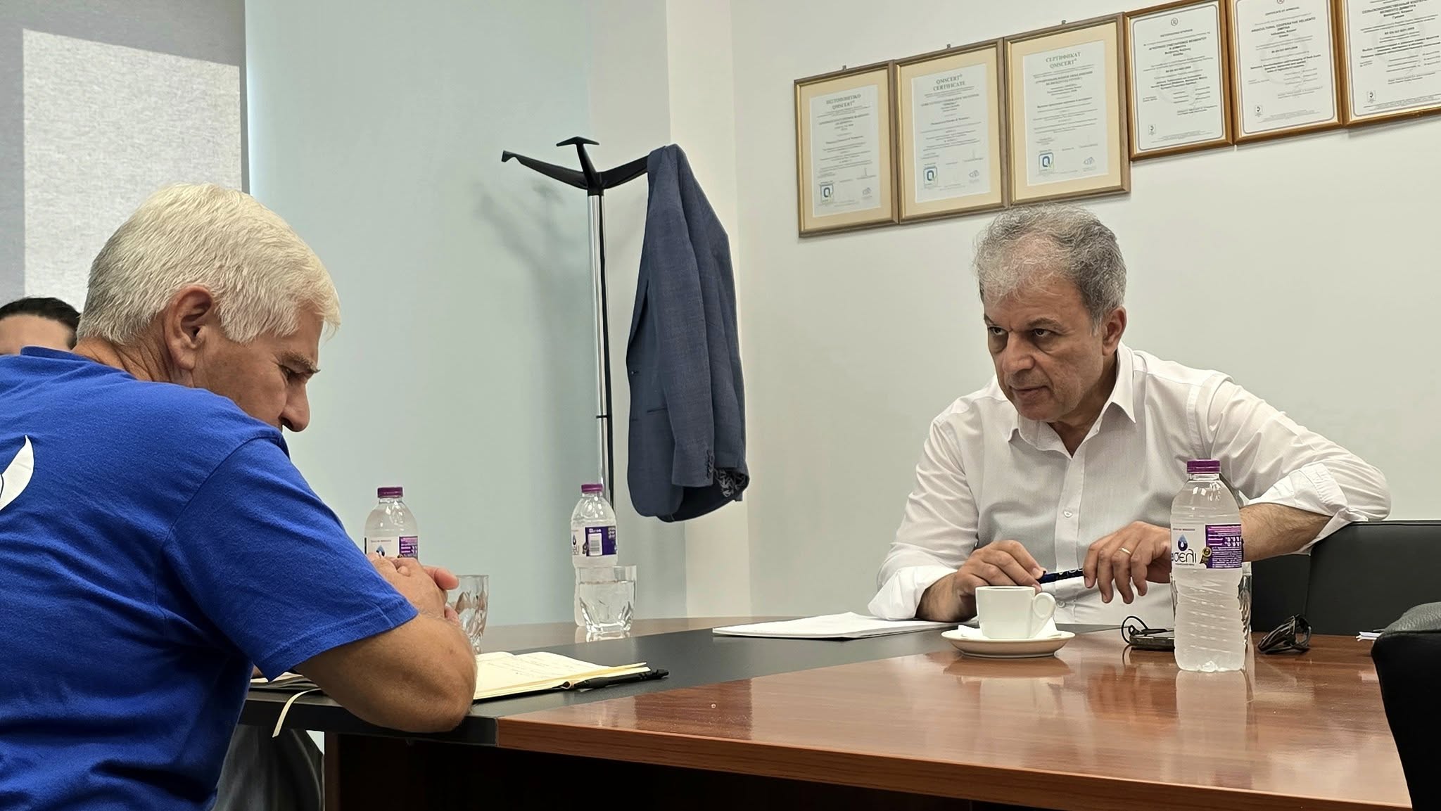 #Βελβεντό
 Συναντήσεις με τους εκπροσώπους των διοικήσεων των δύο συνεταιρισμών …