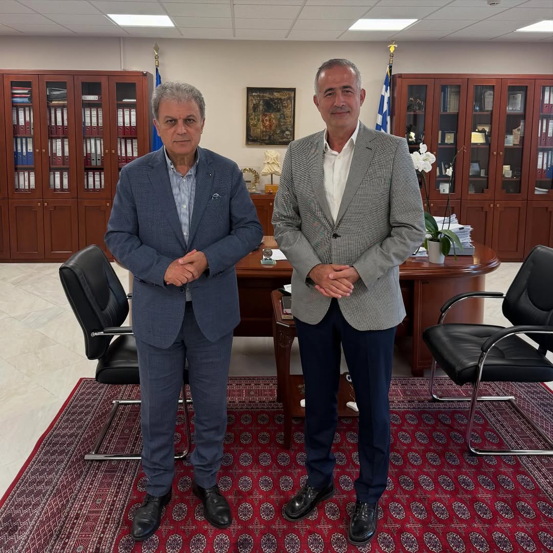Συνάντηση συνεργασίας με τον Περιφερειάρχη Δυτικής Μακεδονίας Γιώργο Αμανατίδη. …
