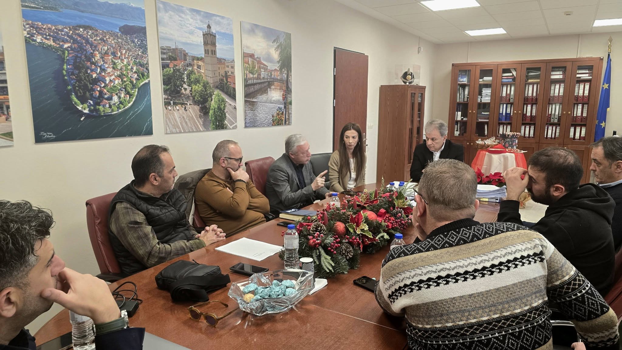 Συζητώντας επιμέρους λεπτομέρειες για τον μετασχηματισμό του οικισμού της #Ακρι…