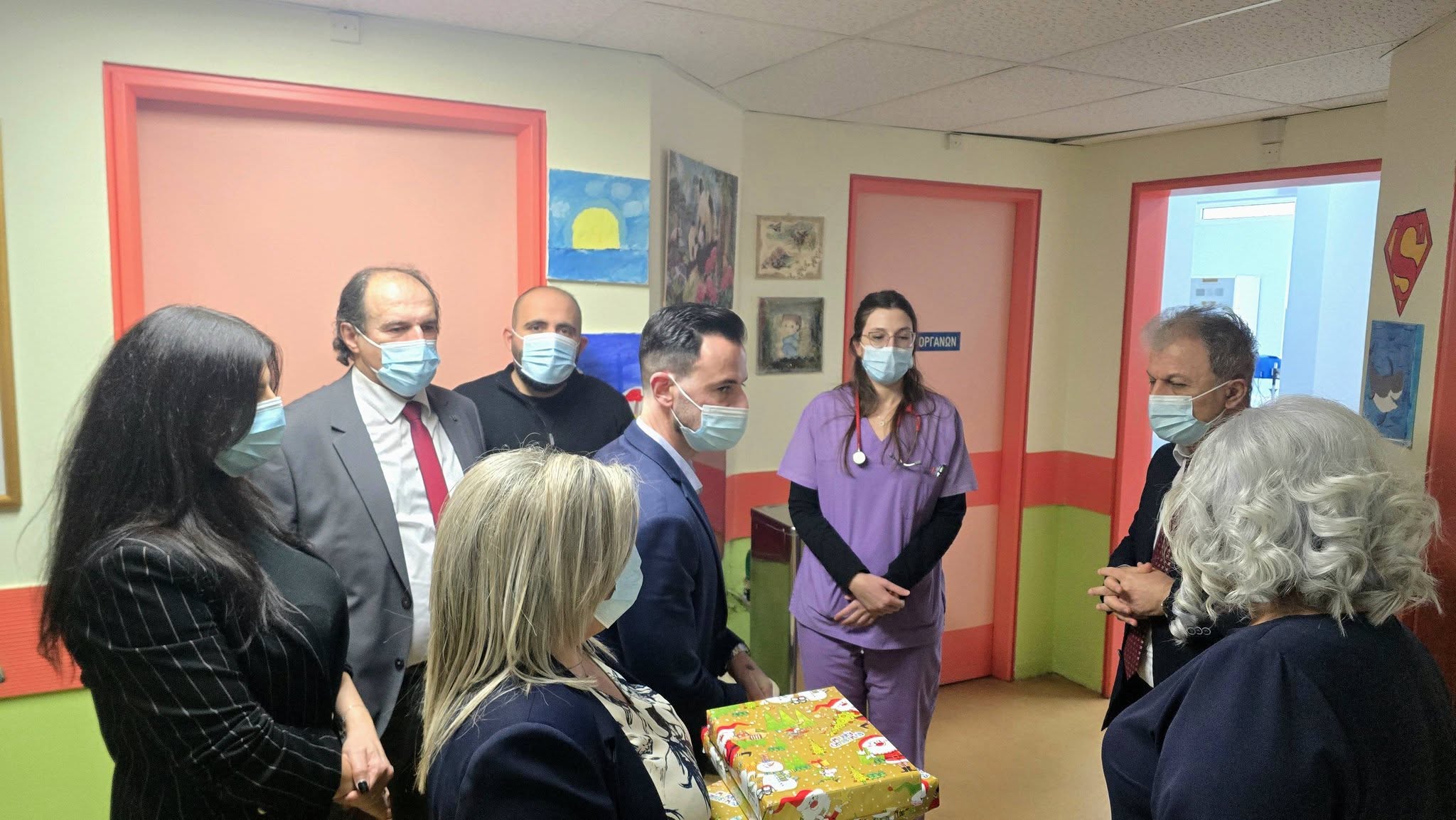 έ  Λίγες ώρες πριν την αλλαγή του χρόνου στο #Μποδοσάκειο_Νοσοκομείο_Πτολεμαΐδας…